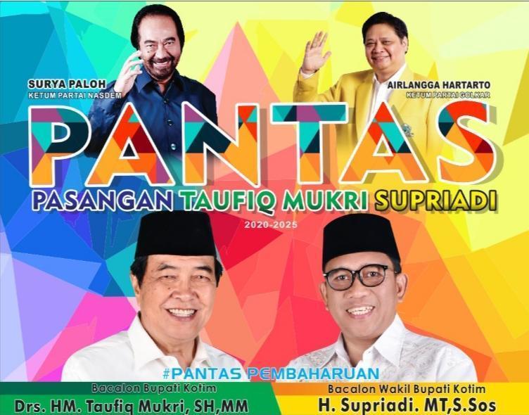 Klaim Didukung Nasdem-Golkar, PANTAS Sebar Famplet ada Gambar Surya Paloh