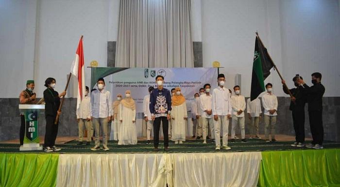 Usai Dilantik, Pengurus HMI Palangka Raya Doakan Covid-19 Segera Berakhir