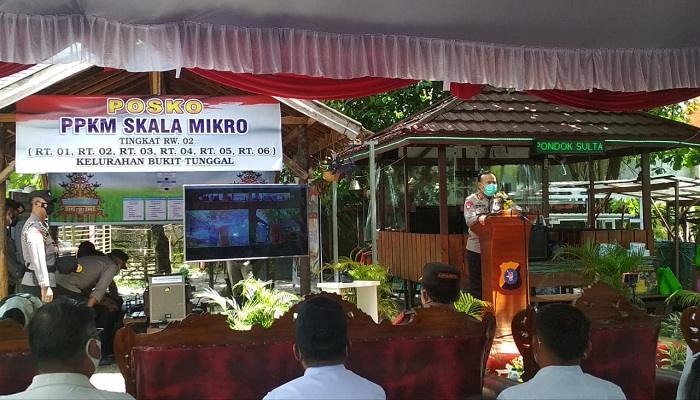 Kapolda Kalteng Minta Kapolres Belajar Dari Jawa Timur Soal PPKM Mikro