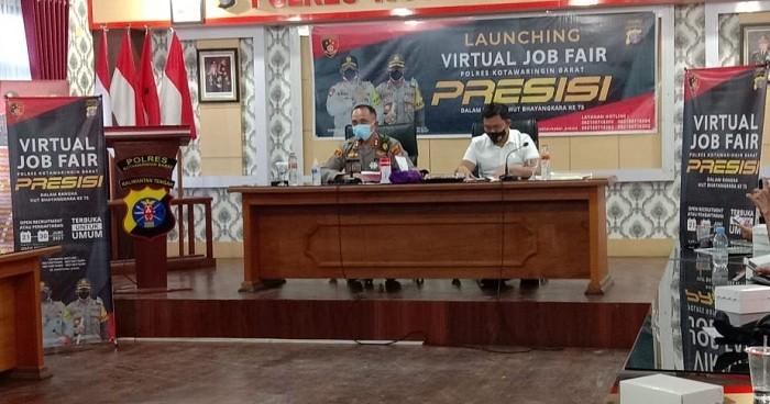 Cara Polres Kobar Tekan Angka Kriminal dengan Job Fair