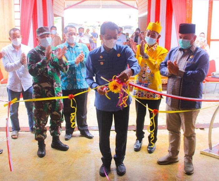 Tingkatkan PAD Mura, Pasar Mandiri Pelita Hulu Diresmikan