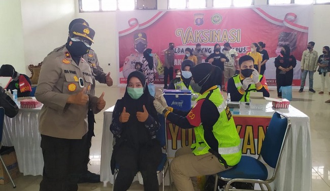 500 Dosis Vaksin Kedua diberikan untuk Mahasiswa UPR