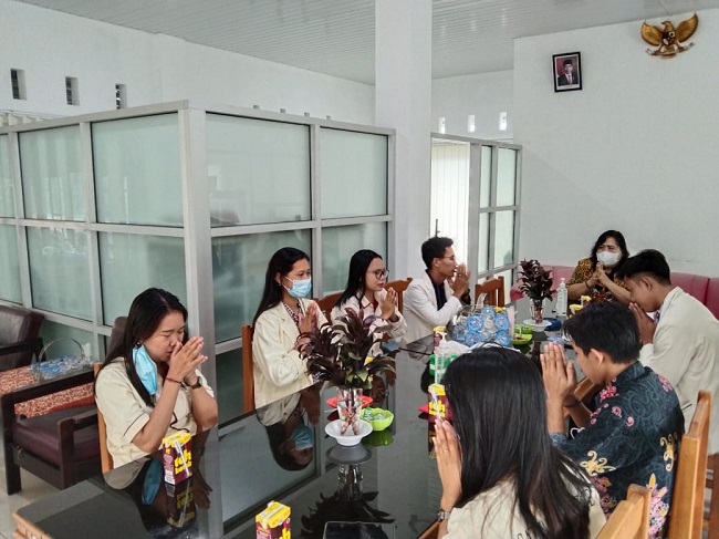 Jelang RAKORDA, KMHDI Sambangi Bimas Hindu Kalimantan Tengah