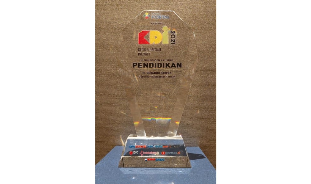 Berkah SiBajakah, Gubernur Kalteng Raih Penganugerahan Kepala Daerah Inovatif