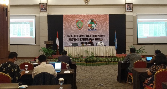 Momentum Konsolidasi, Dekopinwil Kalteng Gelar Rakerwil