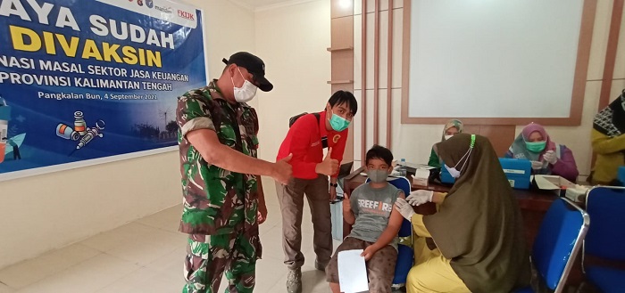 BINDA Kalteng Gelar Vaksinasi Anak di Puskesmas Madurejo