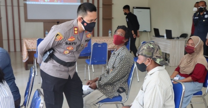 Ini Giat Kapolres Kobar di Hari Pertama Kerja