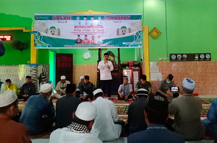 Pemprov Kalteng Gelar Safari Ramadan ke Cempaga