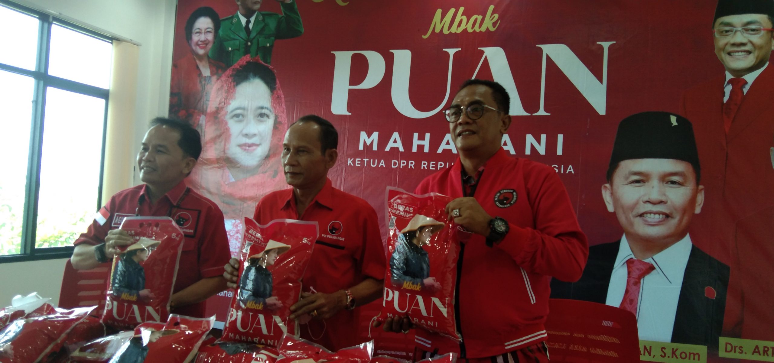 PDIP Akan Bagi 20 Ribu Paket Beras, Ini Jadwalnya