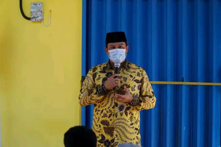 Bupati Apresiasi Pemdes Desa Samu Jaya yang Gunakan DD dengan Benar