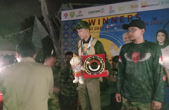 FAI Kalteng Rebut Emas Cabang Menembak Airsoft di FORNAS VI Palembang