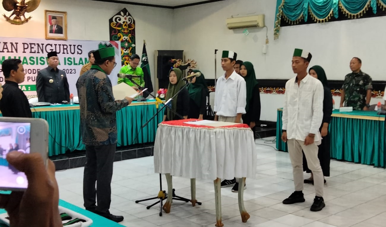 Sempat Mati Suri, Pengurus HMI Cabang Sampit Resmi Dilantik