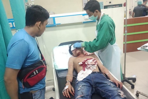 Lagi Mabuk, Aldy Nekat Bacok Dedy Hingga Terluka