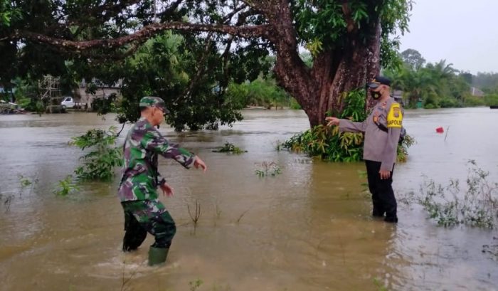 Hujan Deras Akibatkan Sejumlah Rumah Warga di Aruta Terendam Banjir