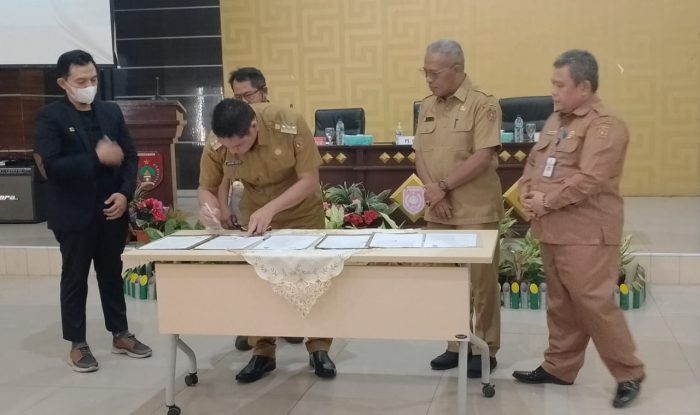 Pemkab Kobar Gelar MoU Collaborative Governance dengan PBS