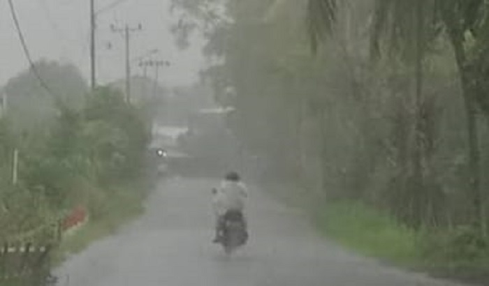 Waspada! Kotim Masih Berpotensi Diguyur Hujan Lebat dan Angin Kencang