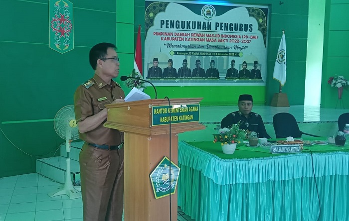 Pengurus DMI Katingan Dilantik, Sakariyas: Makmurkan Masjid