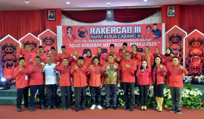 Gelar Rakercab, PDIP Kobar Rumuskan Strategi untuk Memenangkan Pemilu