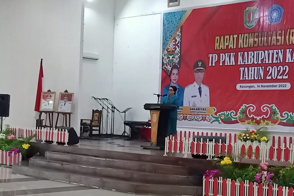 Bahas Program per Jenjang, TP-PKK Katingan Gelar Rakon