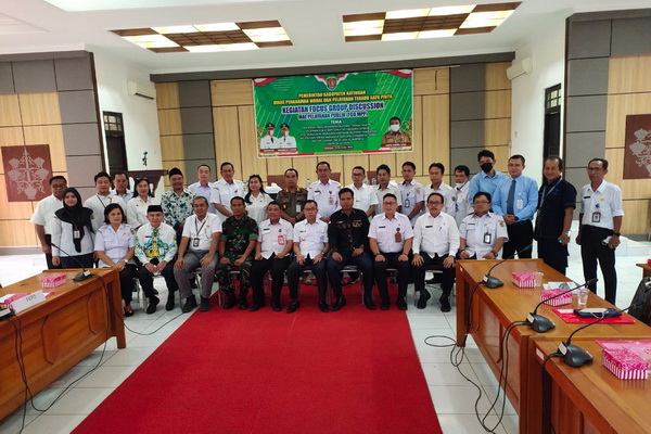 Bupati Katingan Buka Sosialisasi Focus Group Discussion Mall Pelayanan Publik
