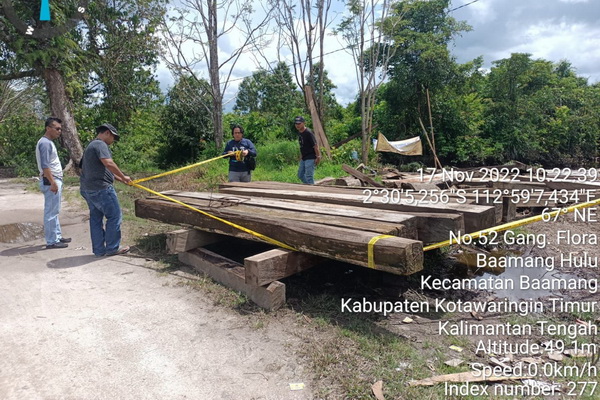 Ungkap Kasus Penemuan Kayu, Polres Kotim akan Libatkan Dishut Kalteng