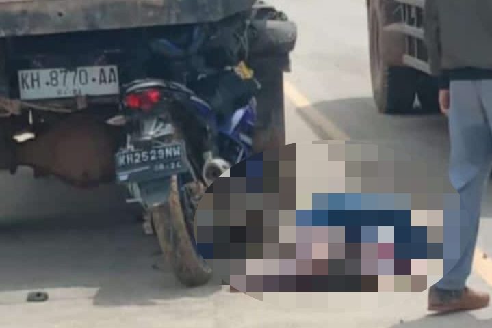 Kecelakaan Motor Tabrak Truk Terjadi di Jembatan Tumbang Samba, Pengendara Meninggal Dunia