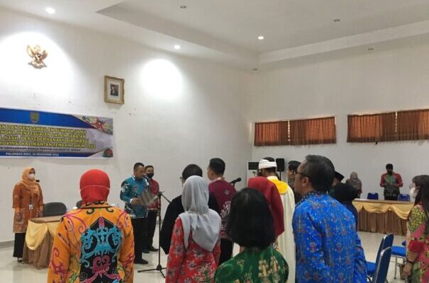 Asisten Adum Sri Suwanto Lantik 30 Pejabat Fungsional di Lingkup Pemprov Kalteng