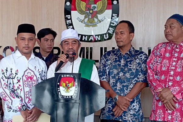 Penuhi Syarat Dukungan DPD RI, H Amanto Surya Langka Mendaftarkan Diri ke KPU