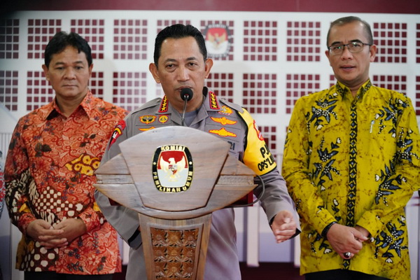 MoU dengan KPU, Kapolri: Menjaga Persatuan di Pemilu 2024 Jadi Syarat Mutlak