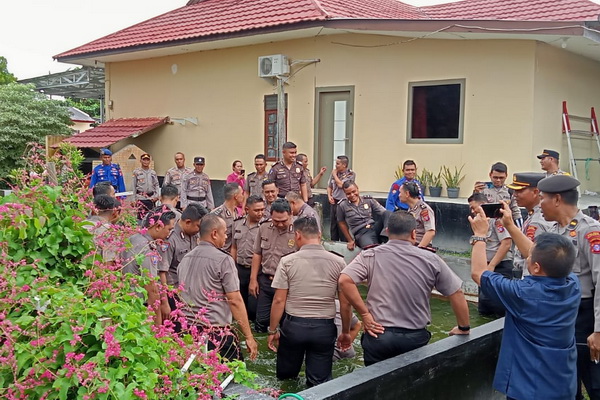 27 Personel Polres Katingan Naik Pangkat