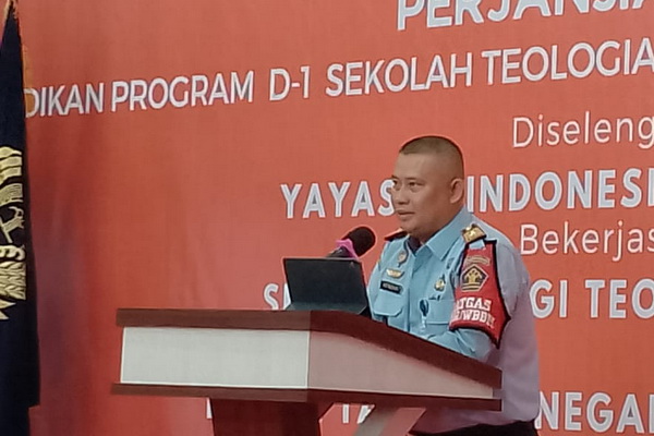 Kakanwil Kemenhumham Kalteng Harap Program D1 Teologi Tambah Wawasan Warga Binaan