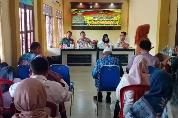 Curhat Warga Mambulau ke Polsek Kapuas Hilir: Minta Patroli Malam Hari Lebih Ditingkatkan