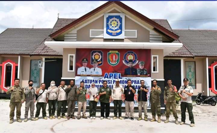 Satpol PP Pulang Pisau Kunker ke Katingan untuk Kaji Banding Penegakan Perda
