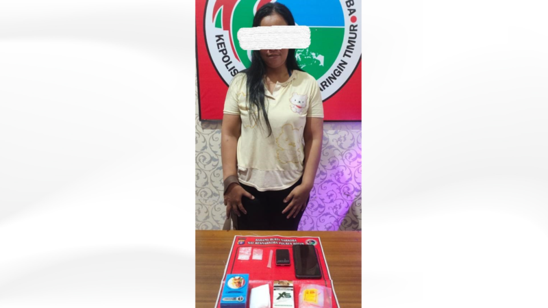 Janda Pengedar Sabu ini Ditangkap Polres Kotim