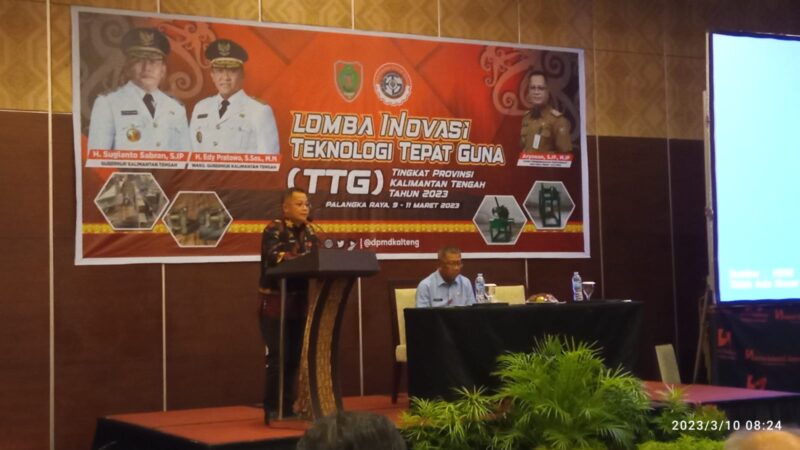 Lomba Inovasi TTG Tingkat Provinsi Kalteng Perebutkan Hadiah Belasan Juta Rupiah