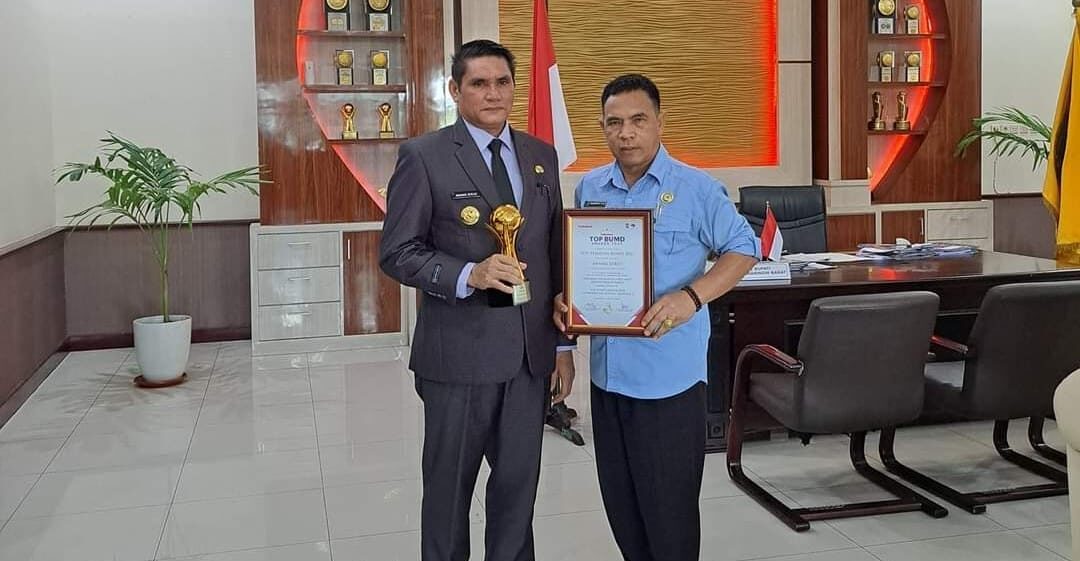 Raih Penghargaan Top BUMD, Pj Bupati Kobar Apresiasi Kinerja PDAM Tirta Arut