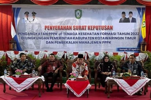 Bupati Kotim Janji akan Usulkan 1500 PPPK di 2024