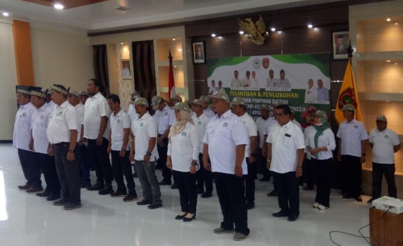 Pengurus DPD Apkasindo Kotawaringin Barat Resmi Dikukuhkan