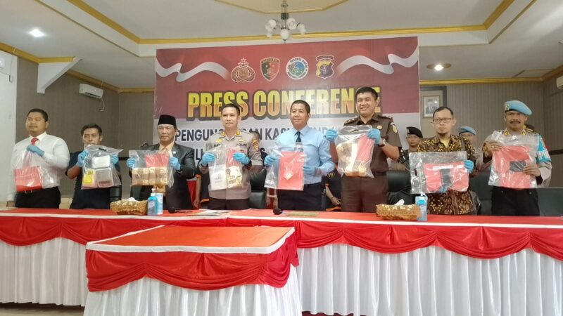 Wow! Polres Kobar Gagalkan Lima Kilogram Sabu yang Masuk Pangkalan Bun dari Pontianak