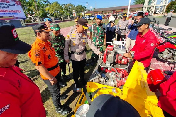 Antisipasi Karhutla di Kapuas, Ratusan Personel Gabungan Diturunkan
