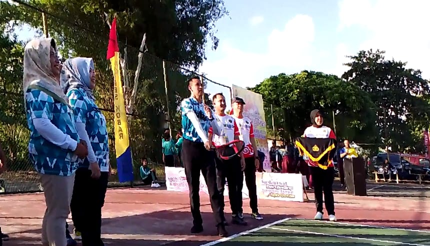 Belasan Tim Ikuti Turnamen Tenis Kapolda Cup 2023