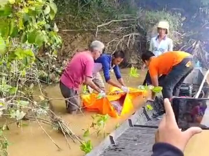 Sesosok Mayat Tanpa Identitas Ditemukan Mengapung di Aliran Sungai Kahayan