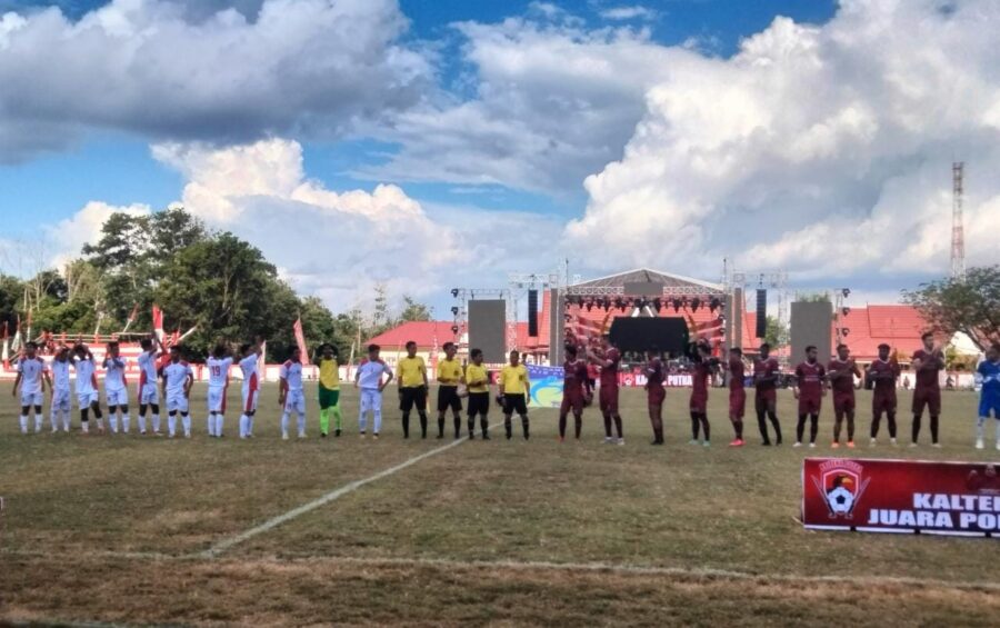 Kalteng Putra Libas Tim All Star Kotim 7-0 pada Laga Persahabatan Penutupan Porprov XII Kalteng