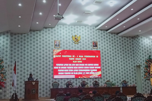 Dewan Sampaikan Hasil Rapat Badan Anggaran