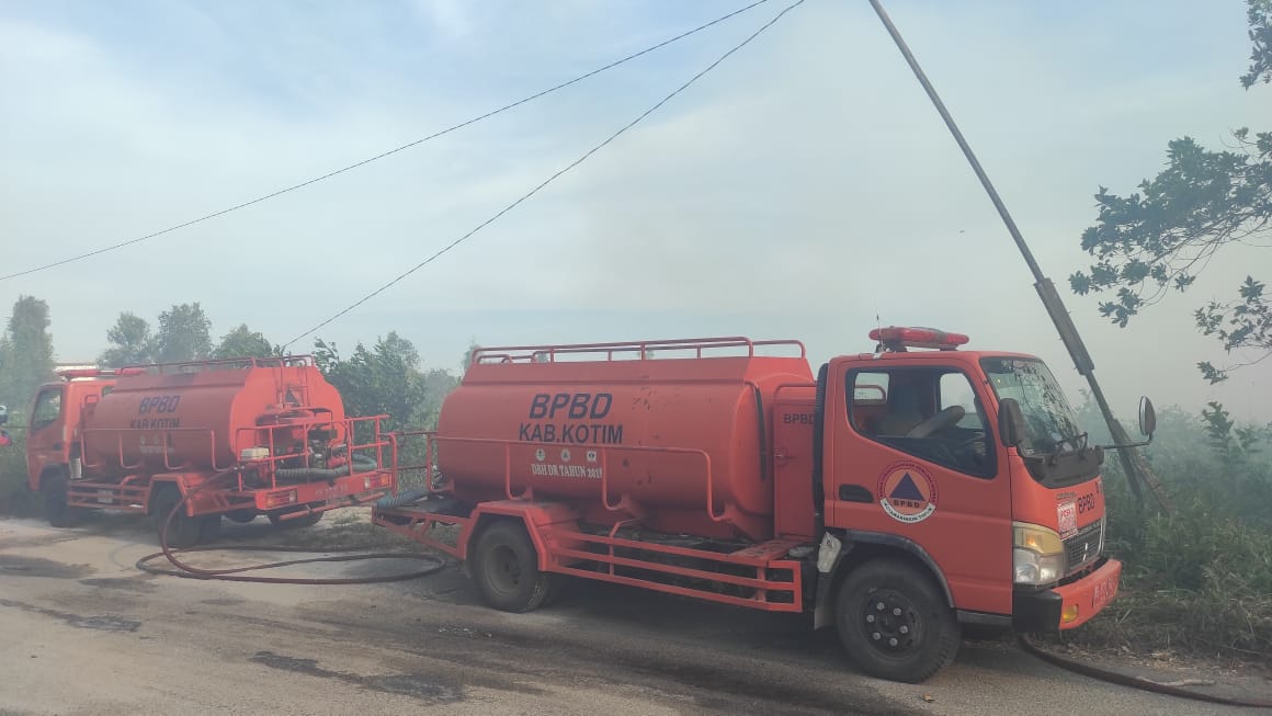 Api Mengamuk Lagi Titik Baru di Jalan MT Haryono Barat Sampit