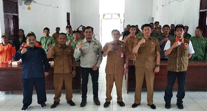 Tangani Karhutla BPBD Kobar Sosialisasi Perbup soal Masyarakat Peduli Api