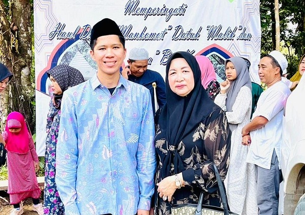 Hj Rujana Anggraini Apresiasi Kegiatan Haul Datu Mangkomot