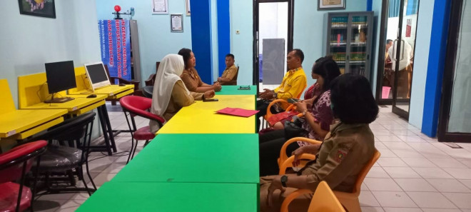 Dispursip Kobar Terima Kunker Dispursip Provinsi Kalteng