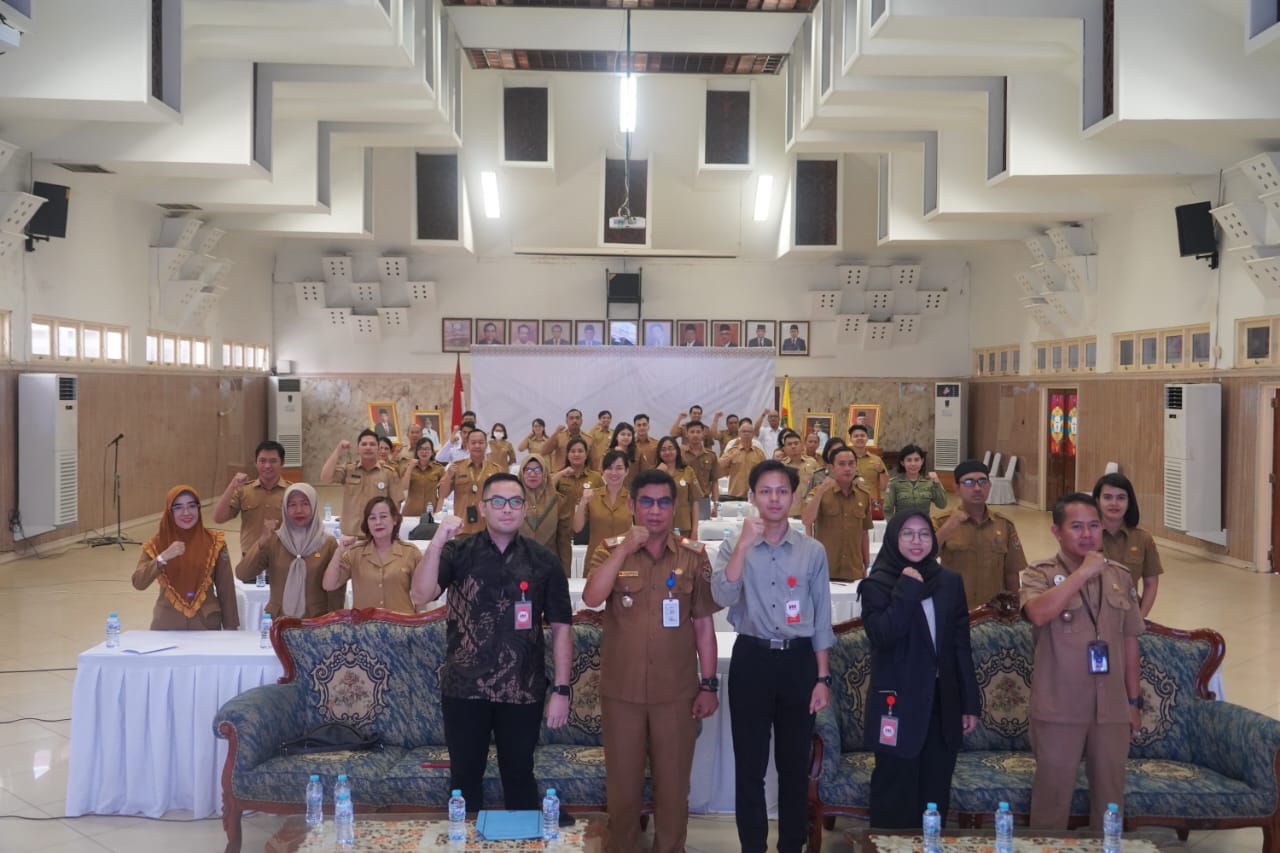 Diskominfosantik Gelar Bimtek Super Apps KALTENG BERKAH