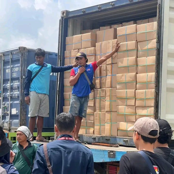 Polisi Kawal Kedatangan Logistik Pemilu ke Katingan